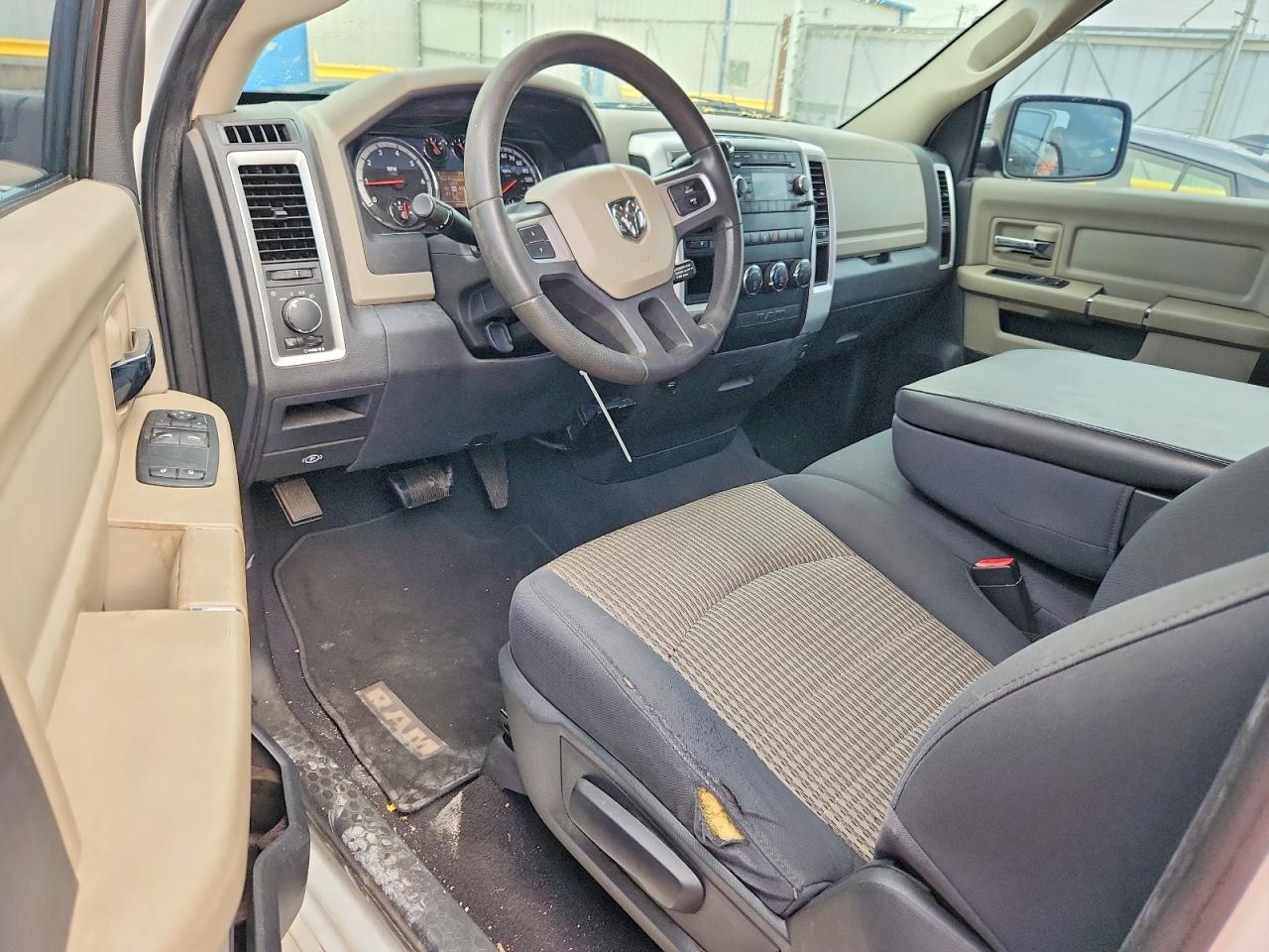 2011 Dodge Ram 1500 White vin: 3D7JB1EP6BG559339