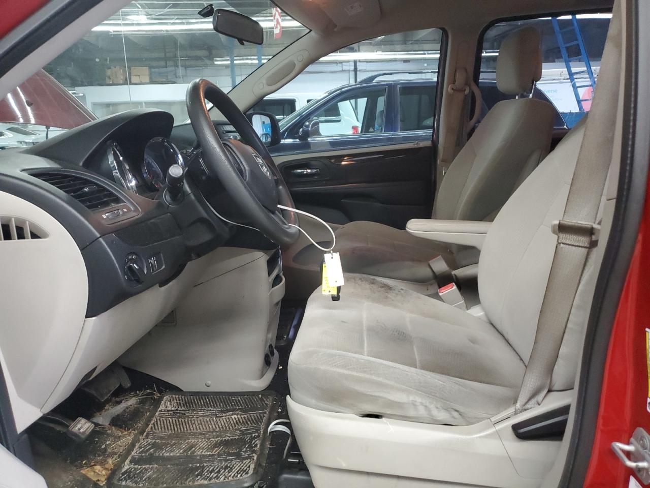 2012 Dodge Grand Caravan Se Красный vin: 2C4RDGBG8CR200391