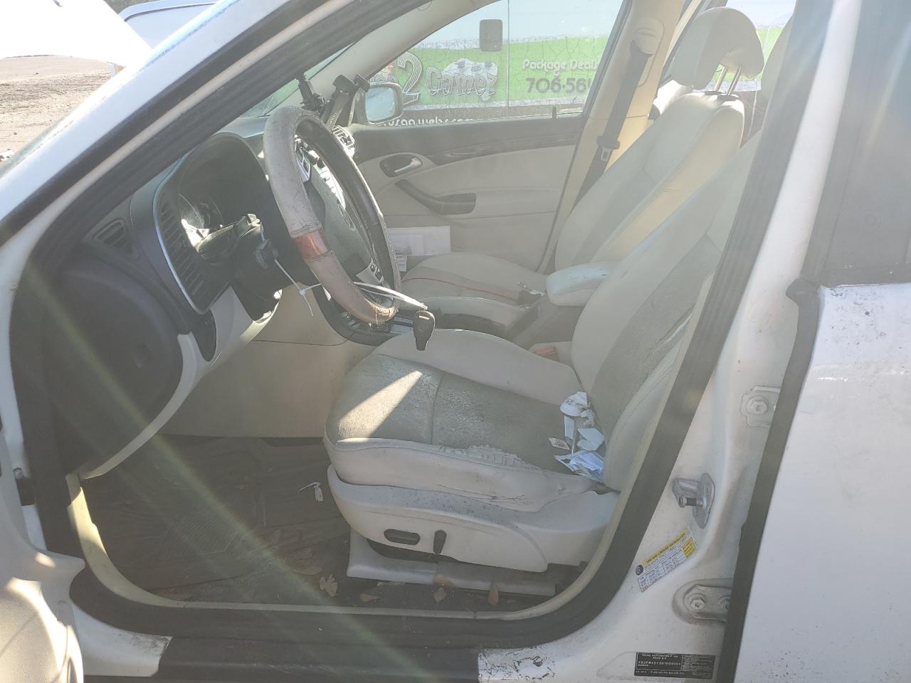 2009 Saab 9-3 2.0t White vin: YS3FB49Y391004063