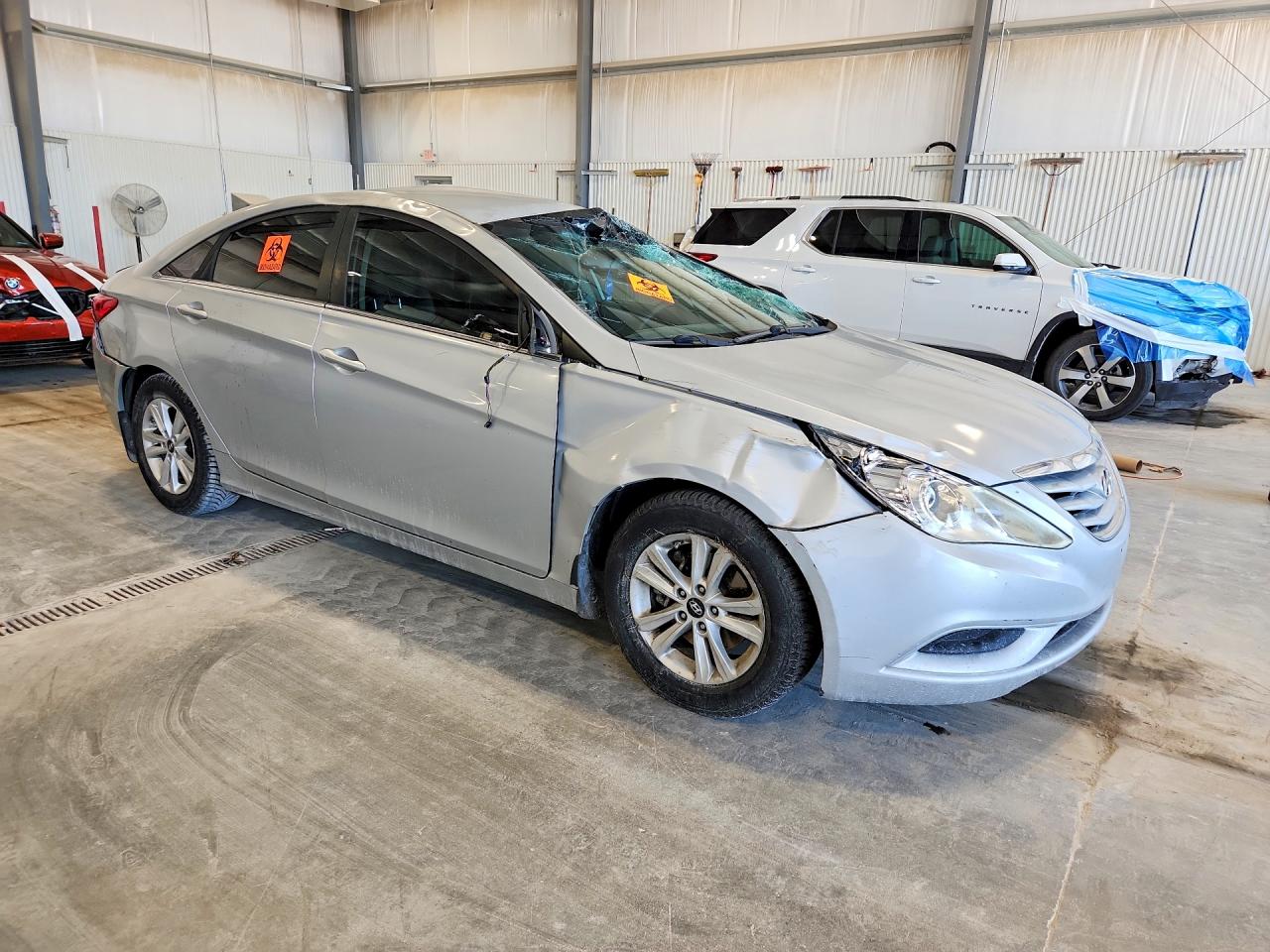 2012 Hyundai Sonata Gls Silver vin: 5NPEB4AC5CH425964