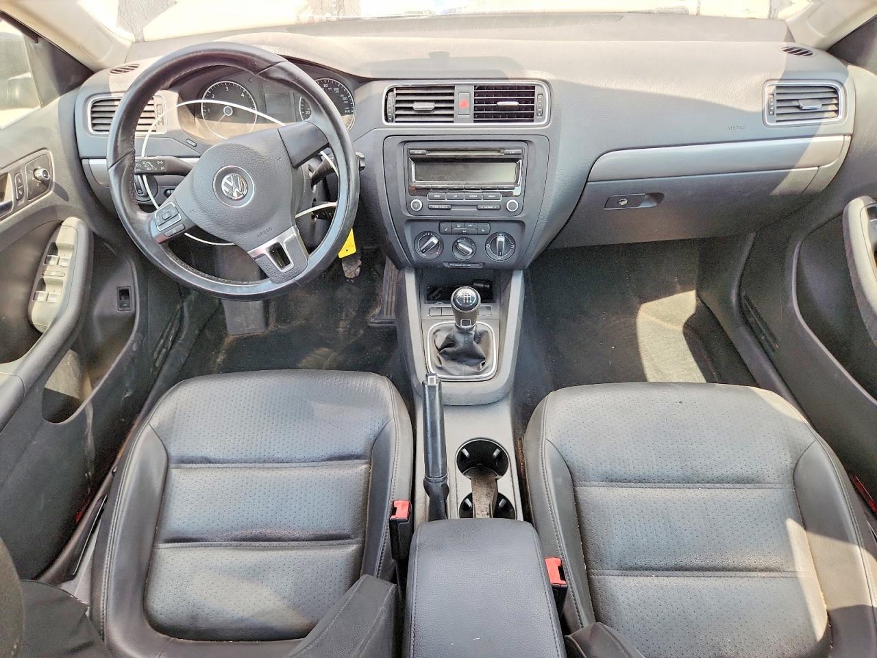 2013 Volkswagen Jetta Tdi Black vin: 3VW3L7AJ0DM408857