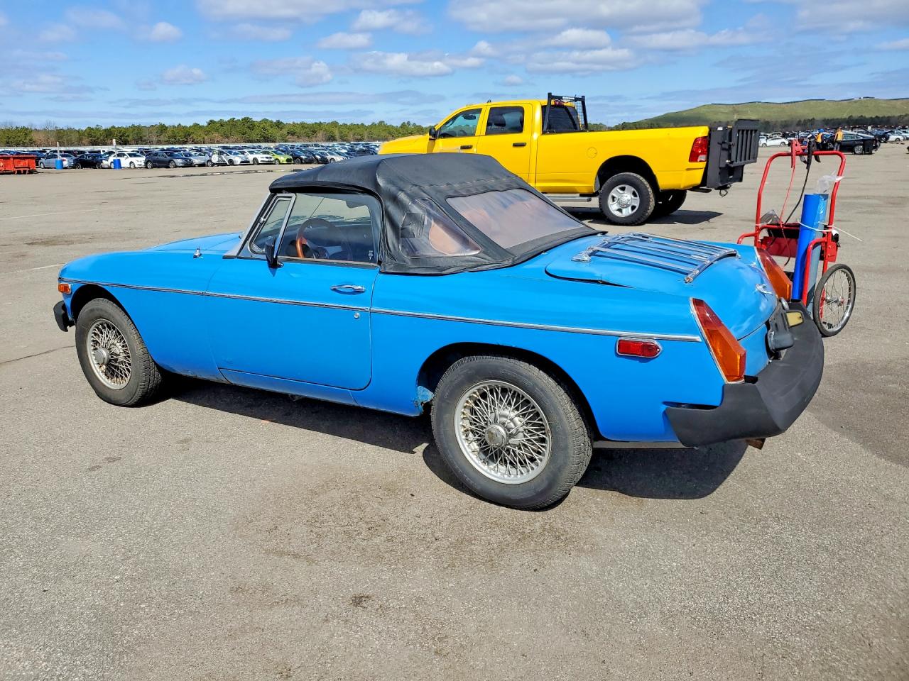 1979 Volk Beetle Convertible Blue vin: GHN5UL486874G