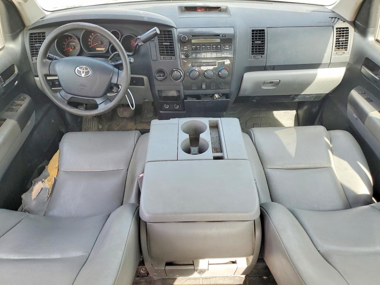 2011 Toyota Tundra Double Cab Sr5 Silver vin: 5TFRM5F15BX032073