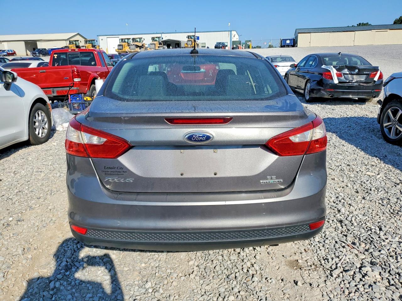 2013 Ford Focus Se Gray vin: 1FADP3F29DL188812