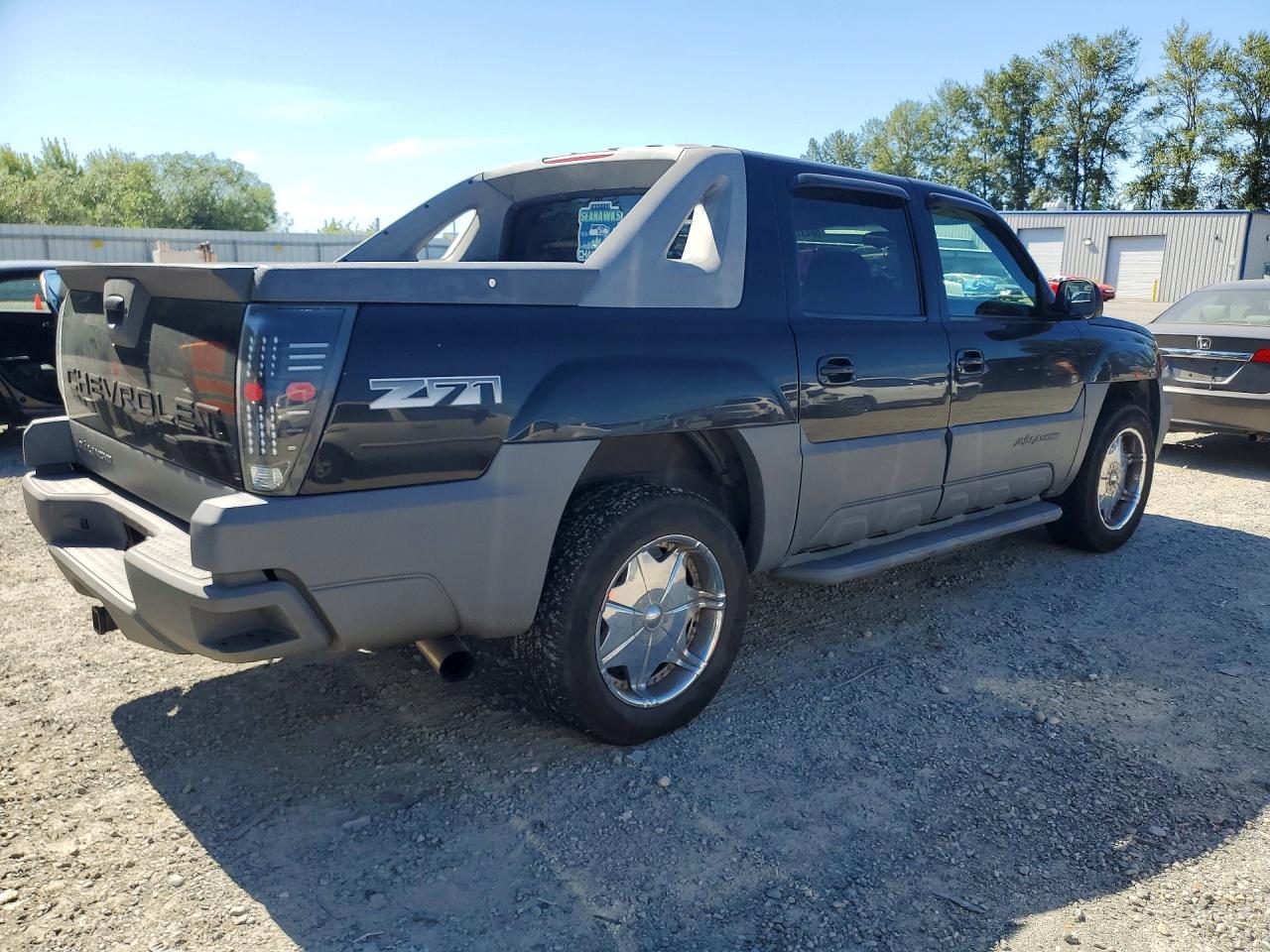 2002 Chevrolet Avalanche K1500 Black vin: 3GNEK13T72G162774