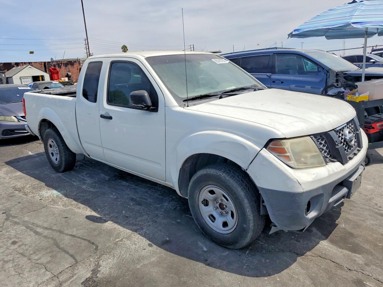 2015 Nissan Frontier S White vin: 1N6BD0CT8FN712770