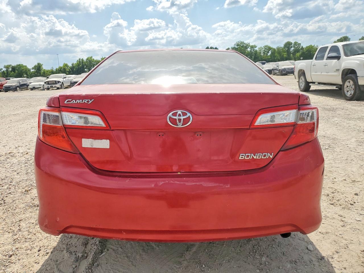 2012 Toyota Camry Le Red vin: 4T4BF1FK7CR270704