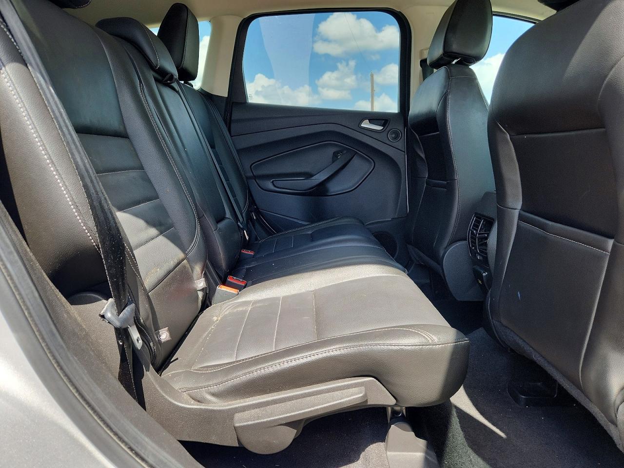 2015 Ford Escape Titanium Silver vin: 1FMCU0JX0FUB93616