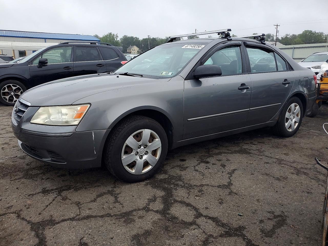 2009 Hyundai Sonata Gls Gray vin: 5NPET46C09H512315