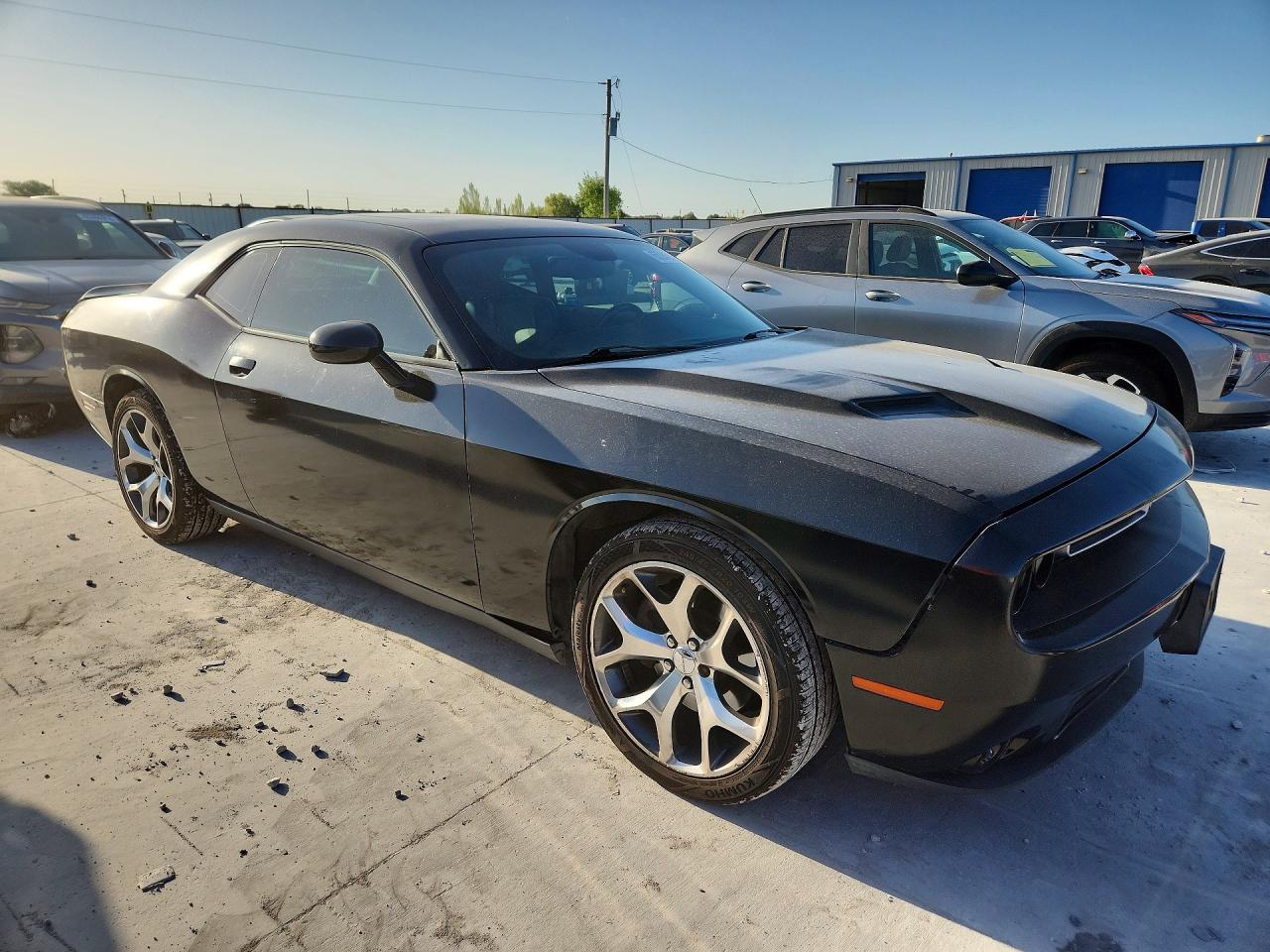 2015 Dodge Challenger Sxt Plus Black vin: 2C3CDZBG2FH701163