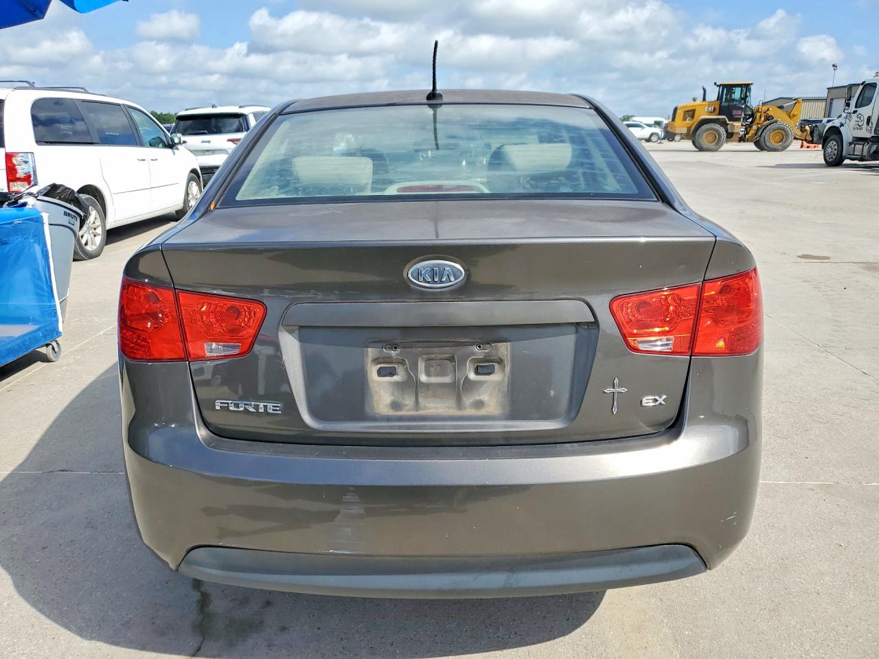 2010 Kia Forte Ex Charcoal vin: KNAFU4A20A5865476