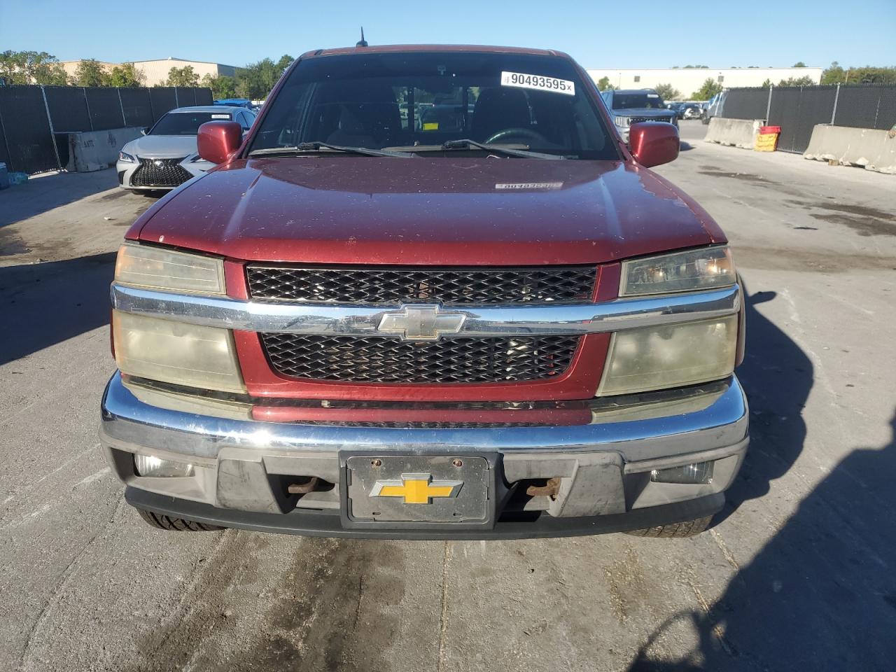 2011 Chevrolet Colorado Lt Red vin: 1GCJSDFE9B8112311