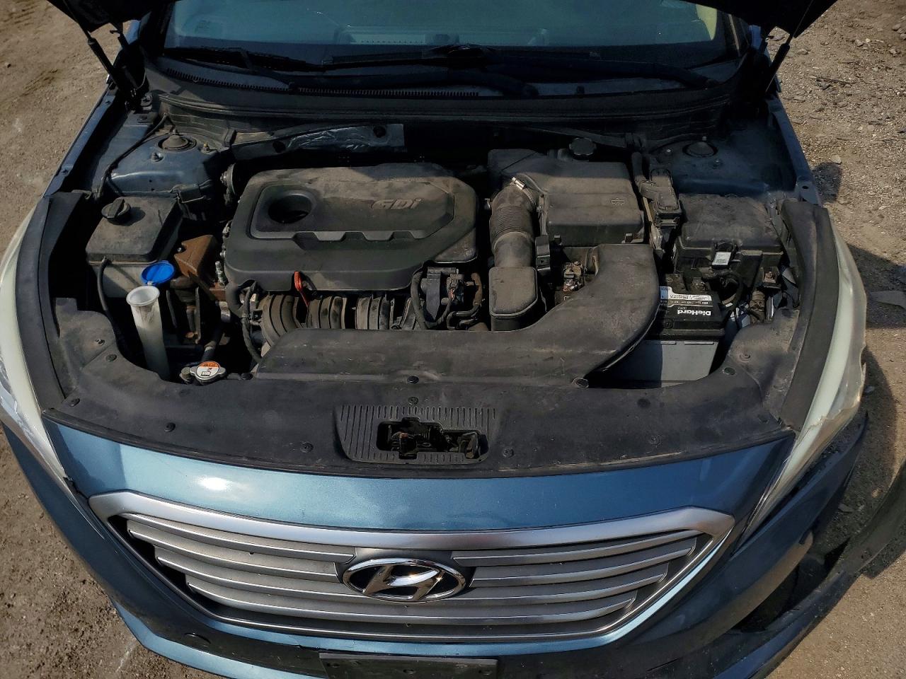2015 Hyundai Sonata Blue vin: 5NPE24AF7FH144442
