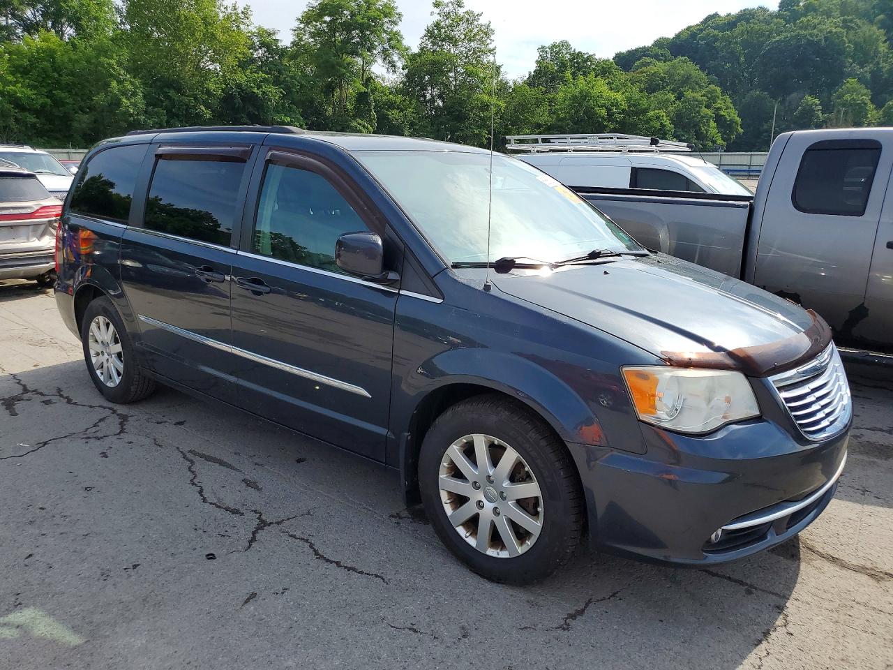 2013 Chrysler Town & Country Touring Blue vin: 2C4RC1BG1DR777264