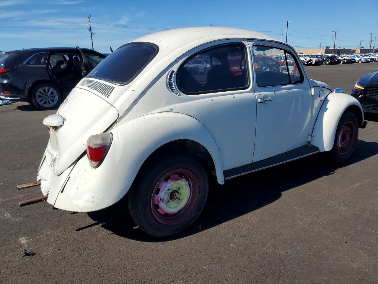 1973 Volkswagen Beetle Белый vin: 1132021914