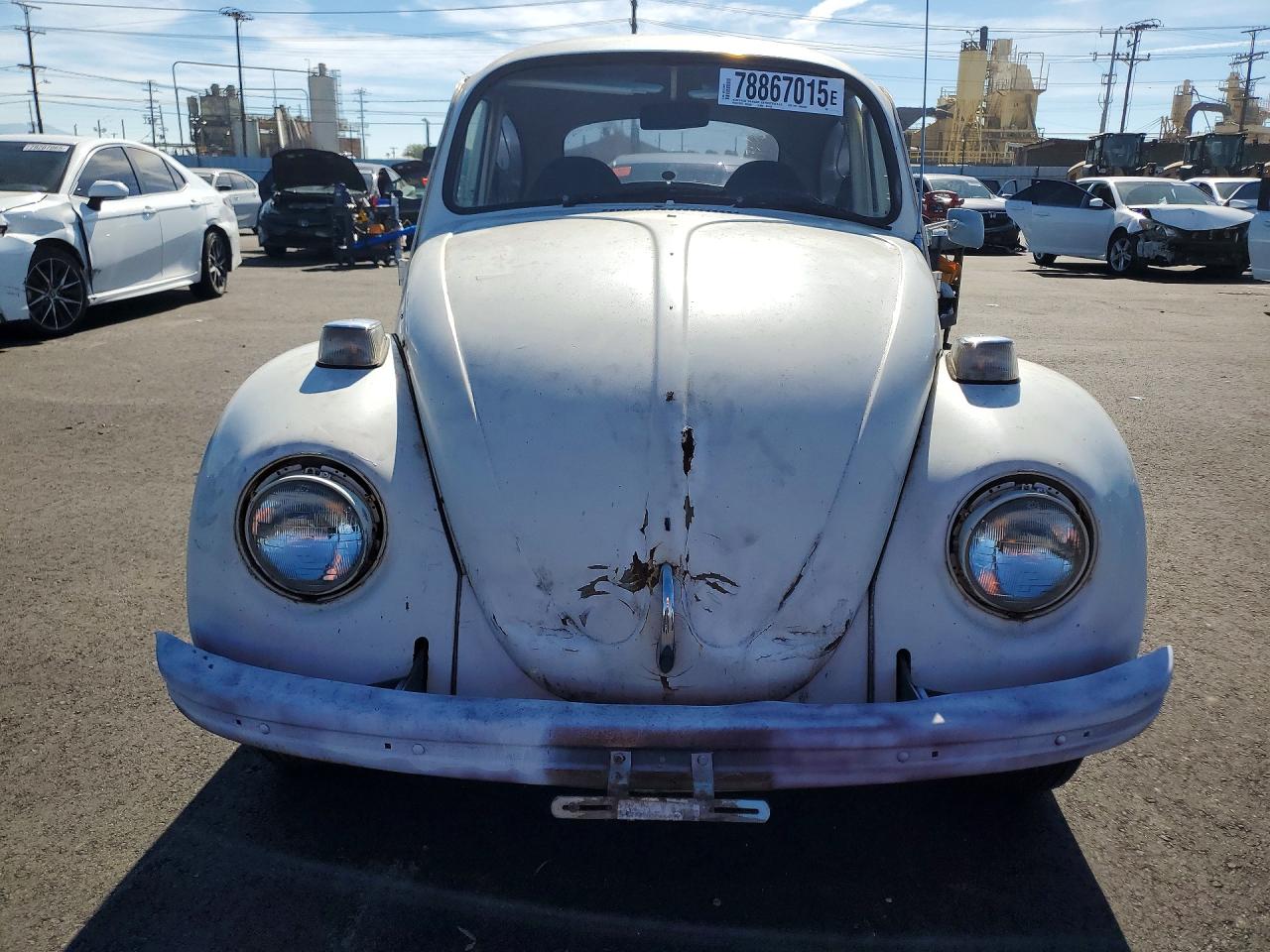 1973 Volkswagen Beetle Белый vin: 1132021914