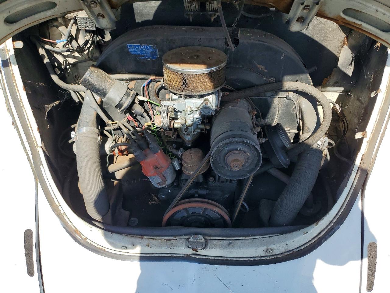 1973 Volkswagen Beetle Белый vin: 1132021914