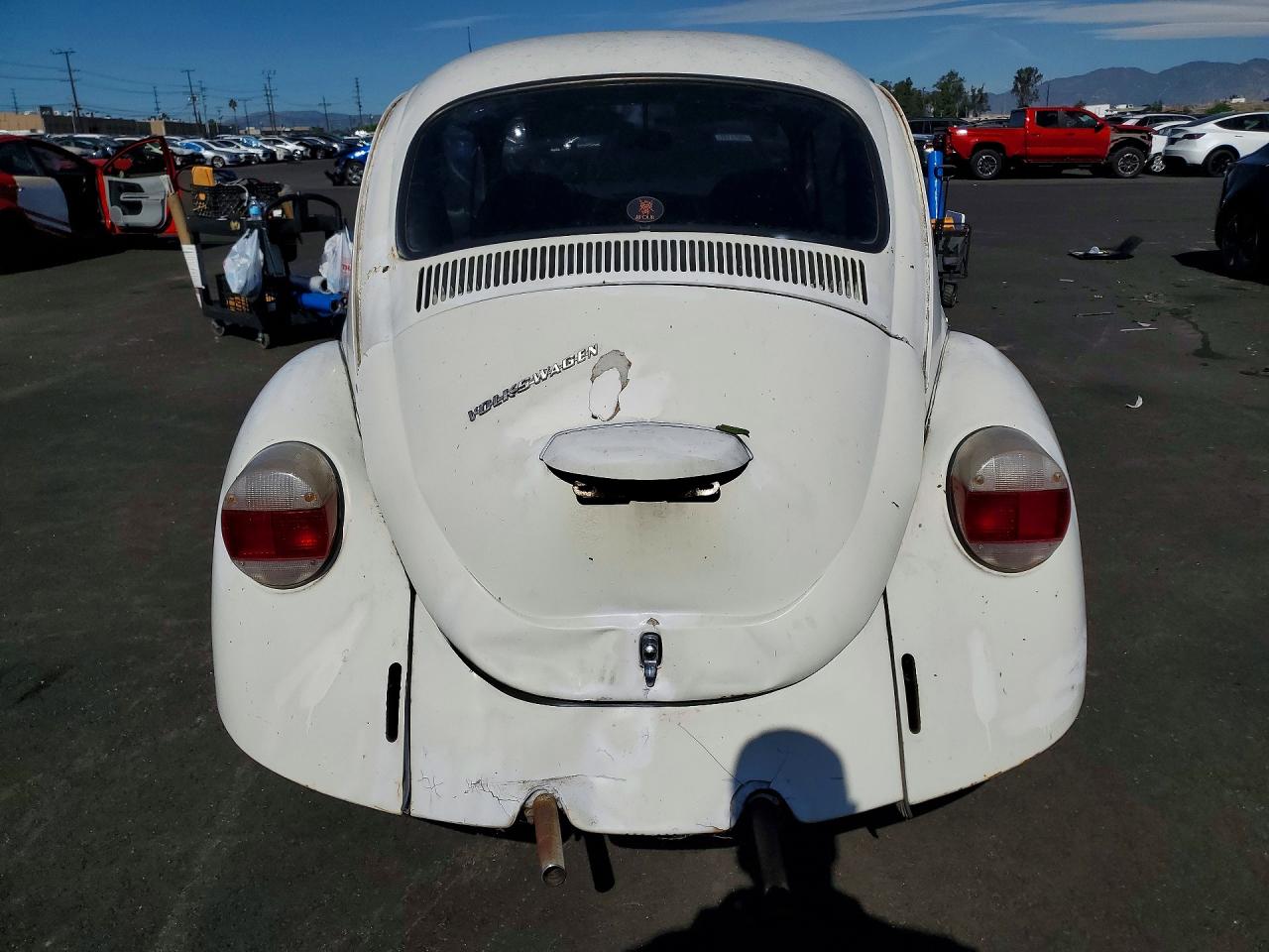 1973 Volkswagen Beetle Белый vin: 1132021914