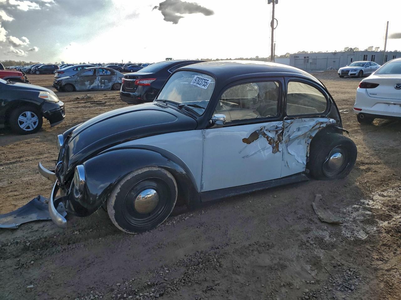 1973 Volkswagen Beetle Black vin: 1132022279