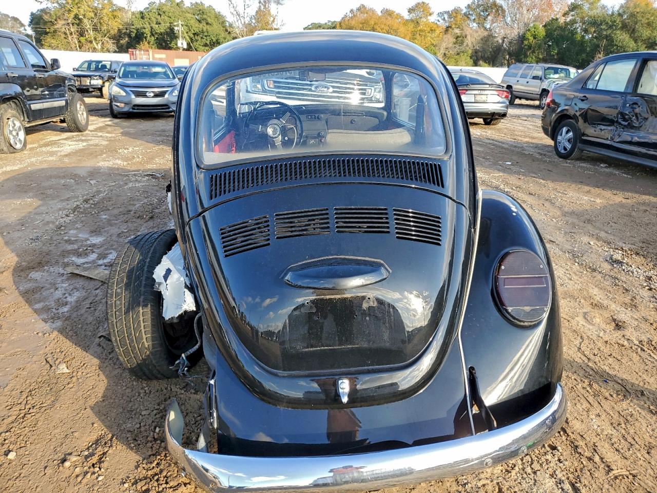 1973 Volkswagen Beetle Black vin: 1132022279