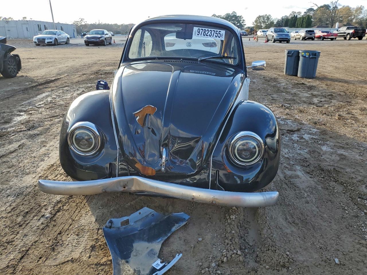 1973 Volkswagen Beetle Black vin: 1132022279