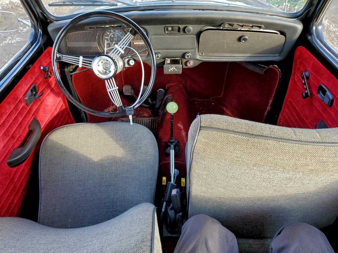 1973 Volkswagen Beetle Black vin: 1132022279