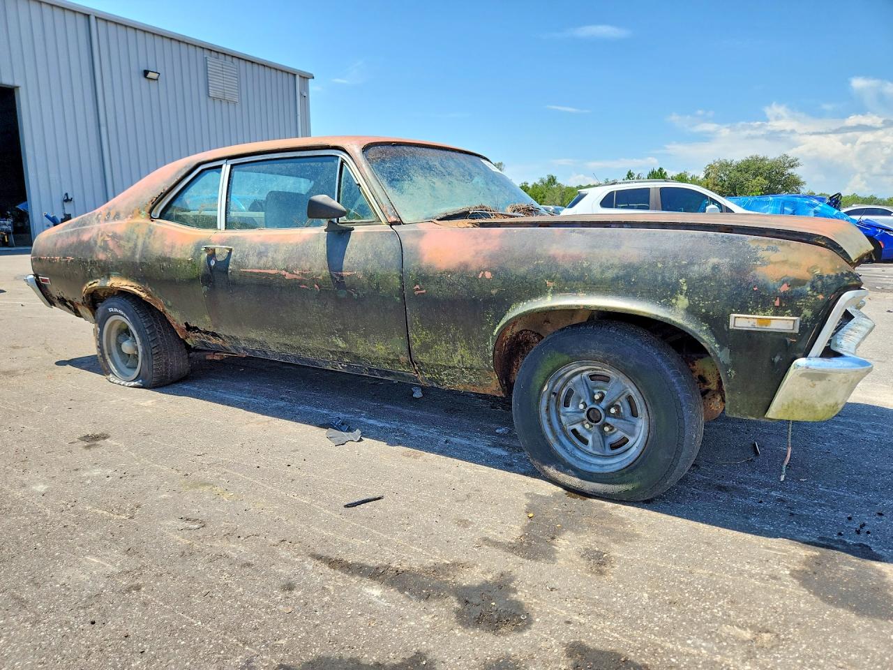 1971 Chevrolet Nova Black vin: 113271W145271
