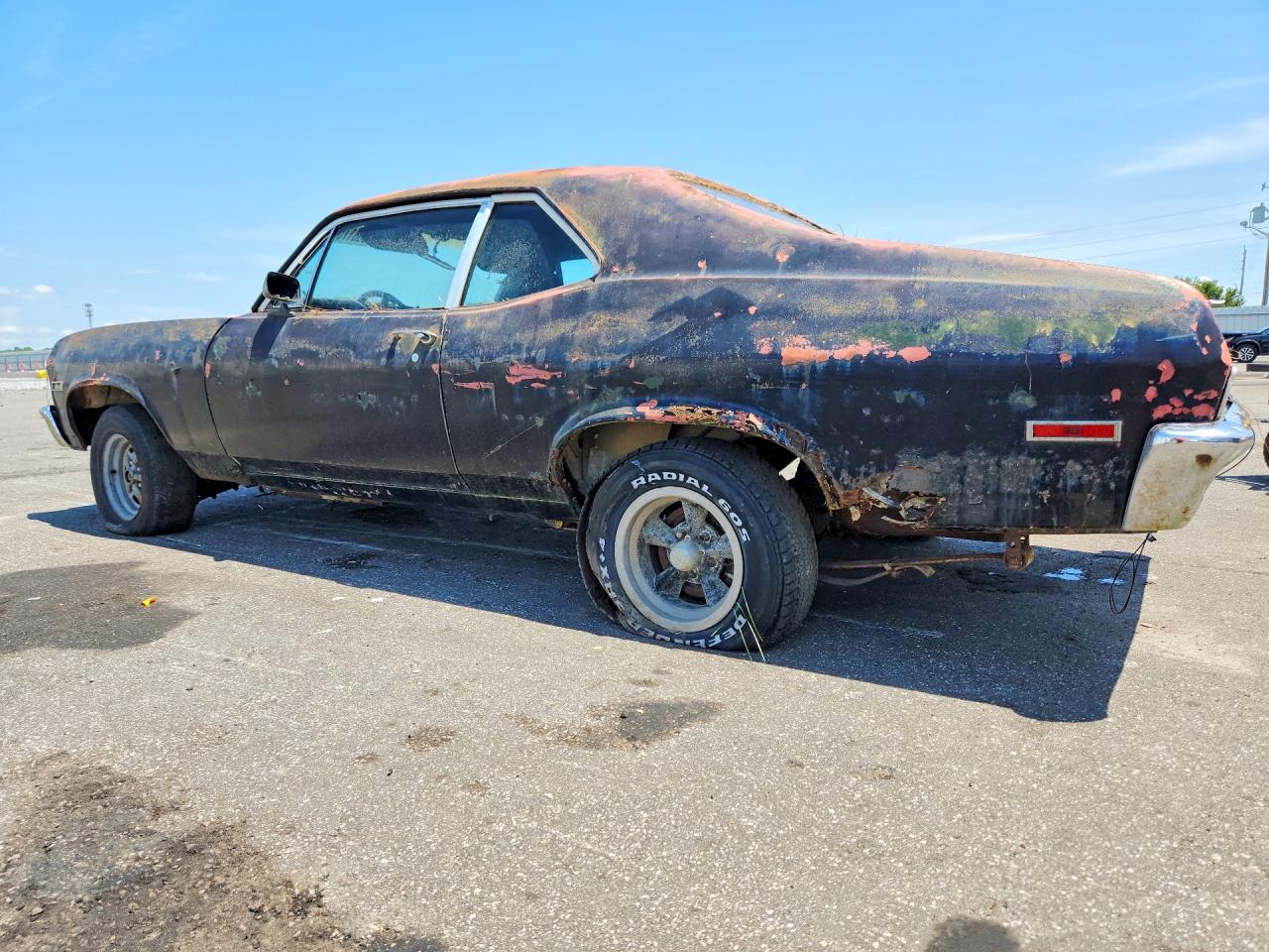 1971 Chevrolet Nova Black vin: 113271W145271