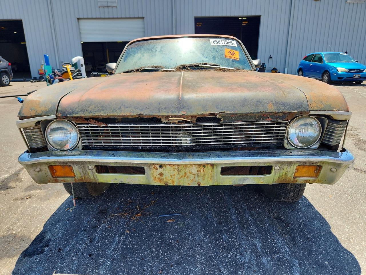 1971 Chevrolet Nova Black vin: 113271W145271