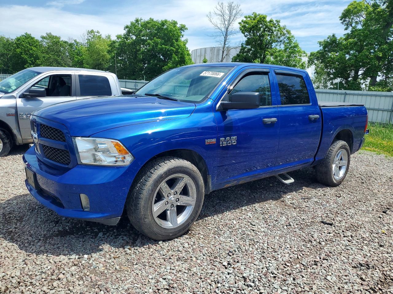 2014 Ram 1500 St Синий vin: 1C6RR7KT4ES327873