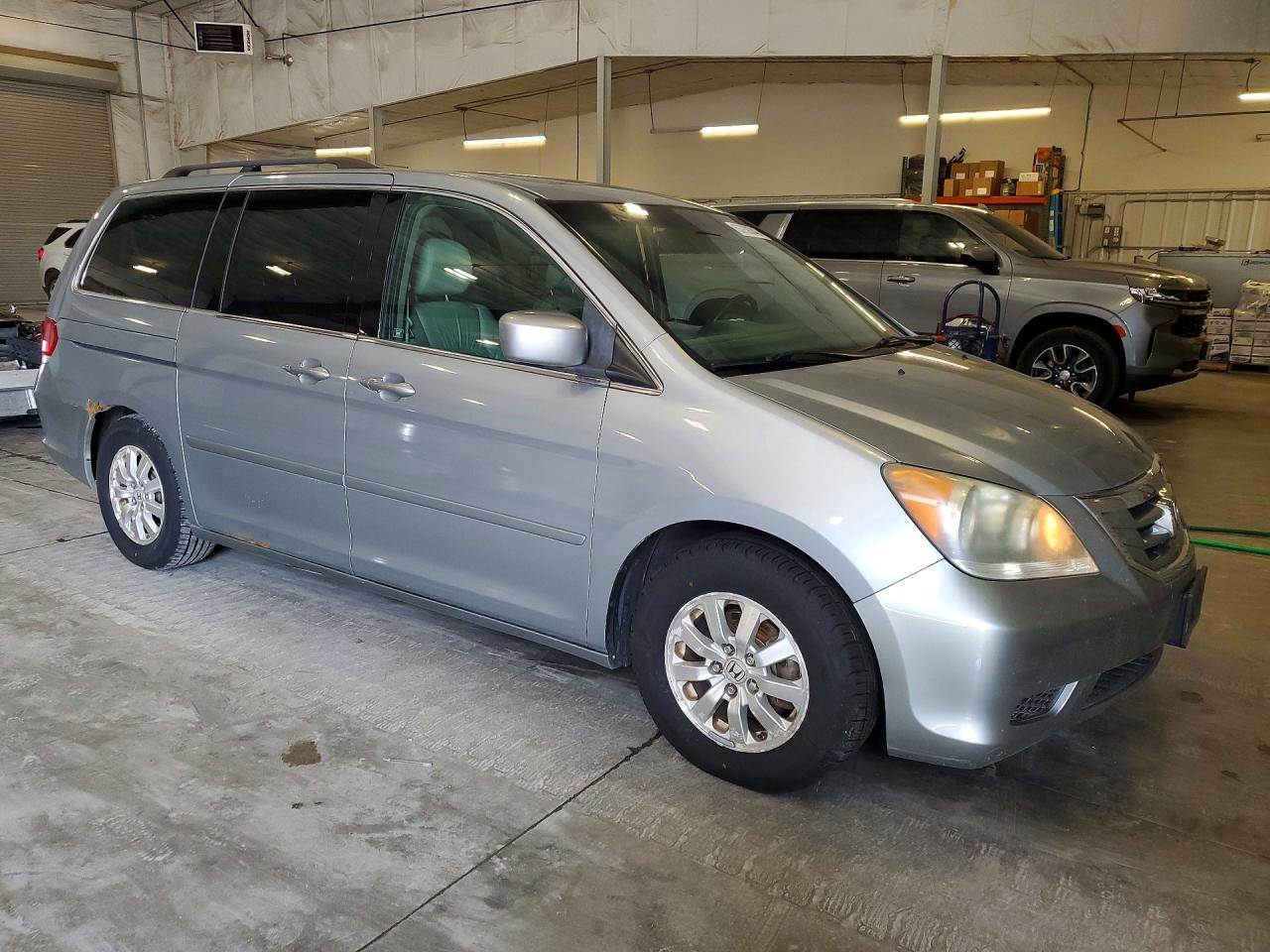 2009 Honda Odyssey Exl Silver vin: 5FNRL38729B021724
