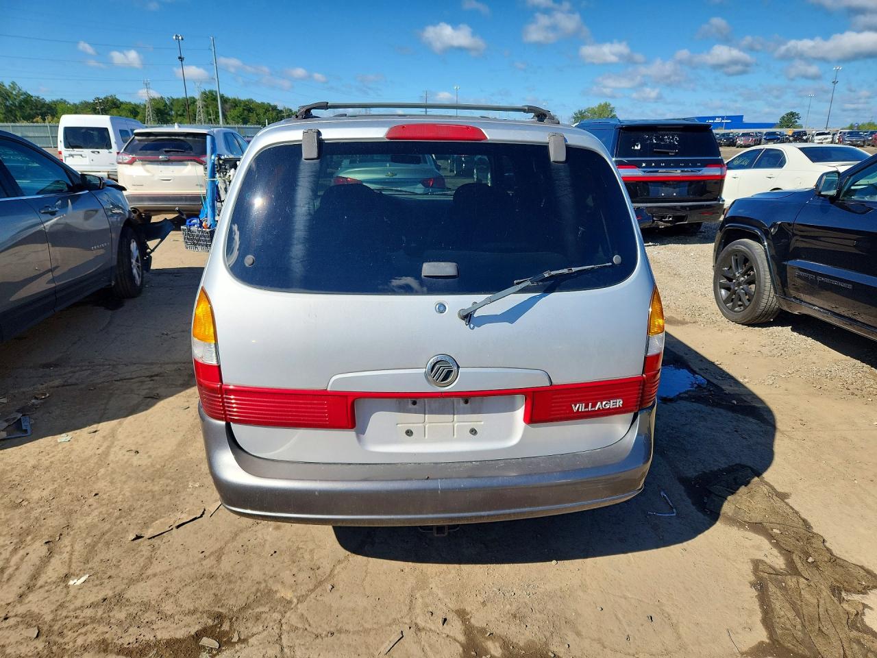 2001 Mercury Villager Sport Silver vin: 4M2ZV12T61DJ17303