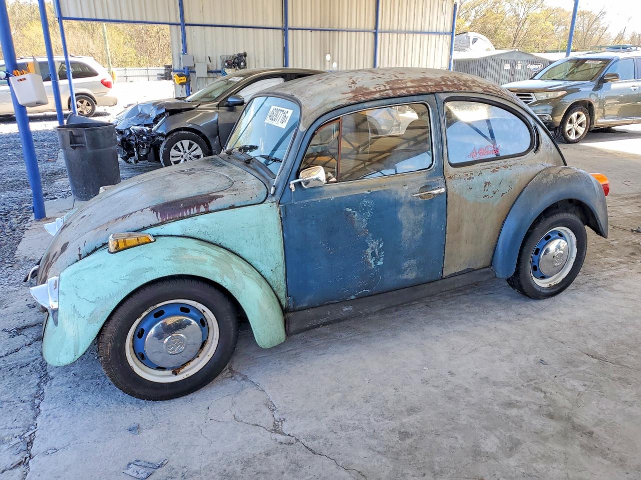 1973 Volkswagen Beetle Two Tone vin: 1133009773