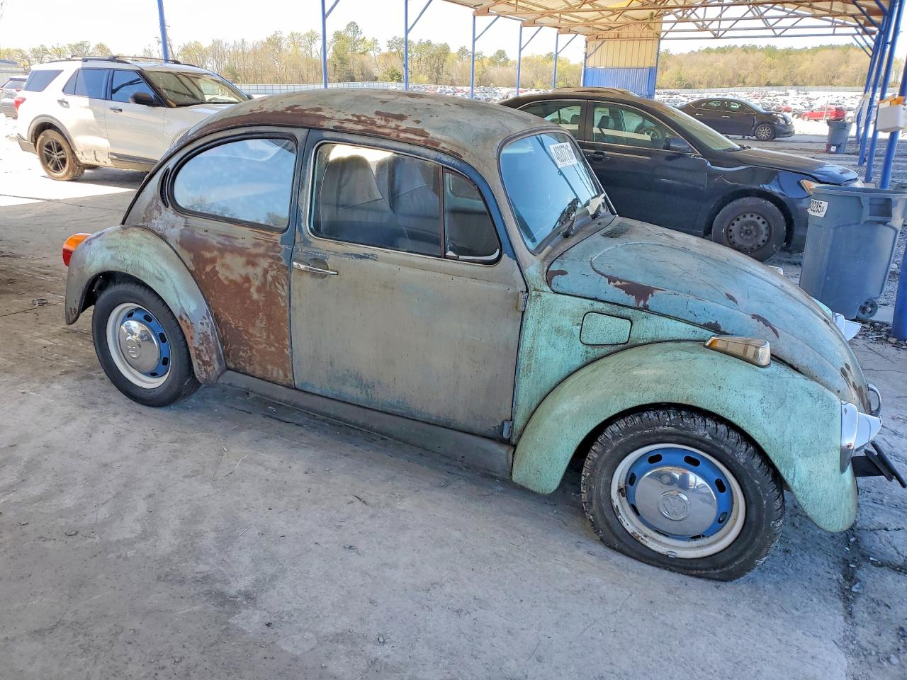 1973 Volkswagen Beetle Двухцветный vin: 1133009773