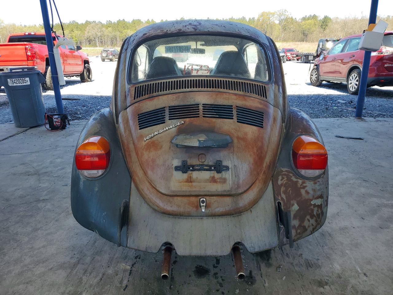 1973 Volkswagen Beetle Двухцветный vin: 1133009773