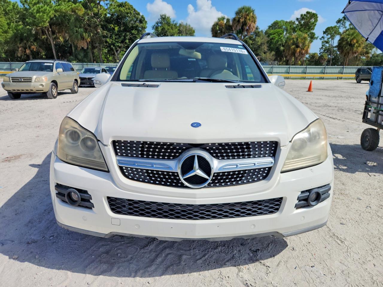 2007 Mercedes-benz Gl 450 4matic White vin: 4JGBF71E57A179100