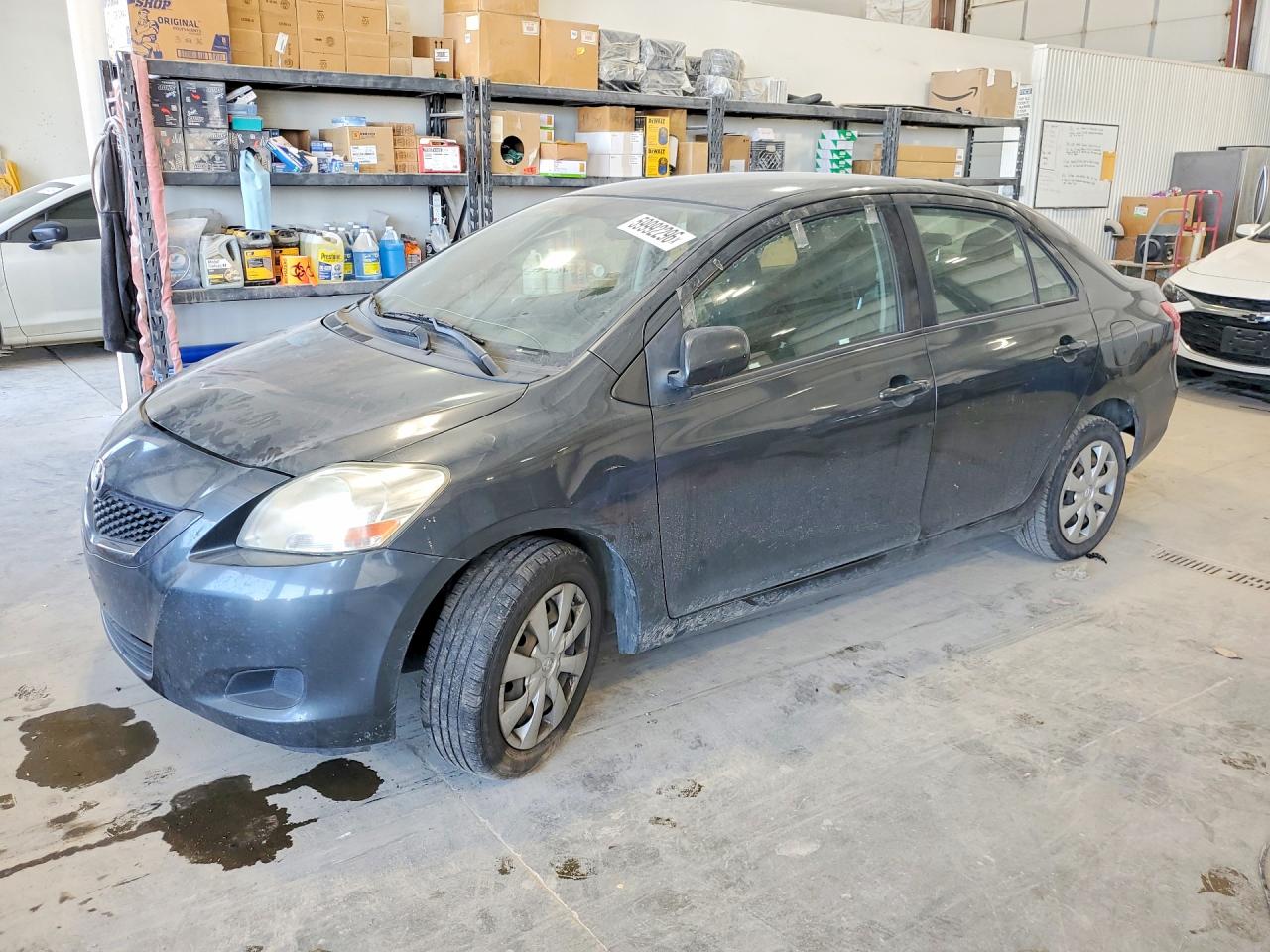 2012 Toyota Yaris Fleet Blue vin: JTDBT4K30C1421164