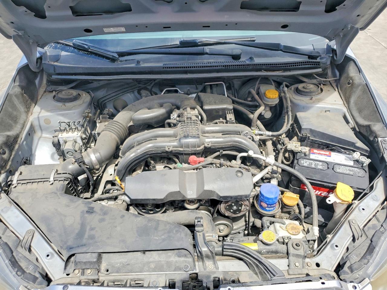 2013 Subaru Impreza Silver vin: JF1GJAA66DG008370