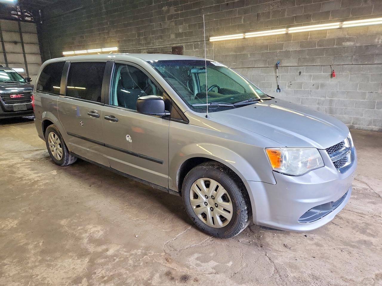 2014 Dodge Grand Caravan Se Silver vin: 2C4RDGBG2ER248178