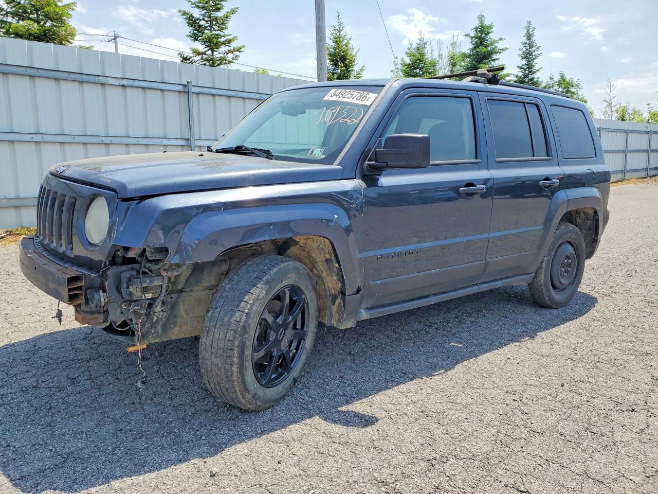 2015 Jeep Patriot Sport Charcoal vin: 1C4NJRBB7FD109322