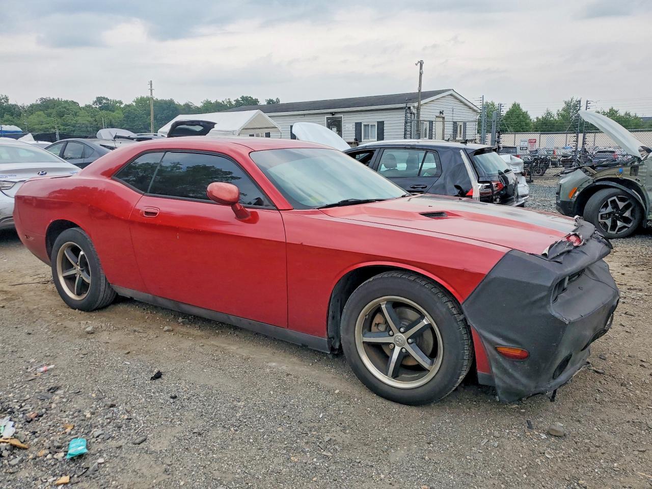 2010 Dodge Challenger Se Red vin: 2B3CJ4DV2AH323522