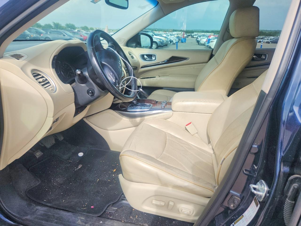 2015 Infiniti Qx60 Base Blue vin: 5N1AL0MM1FC521823