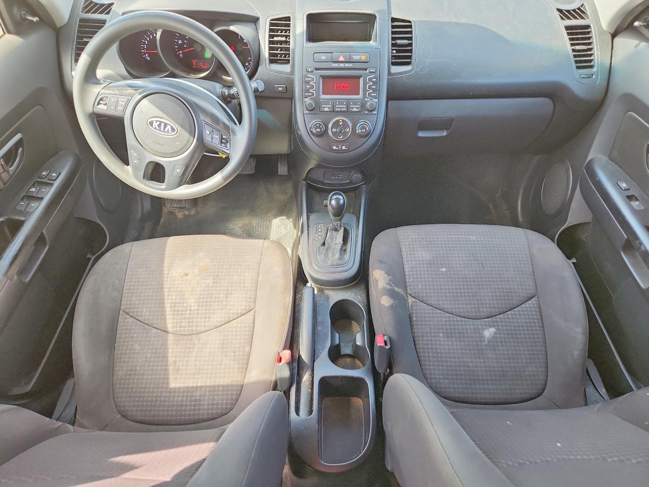 2012 Kia Soul Base Green vin: KNDJT2A54C7360059