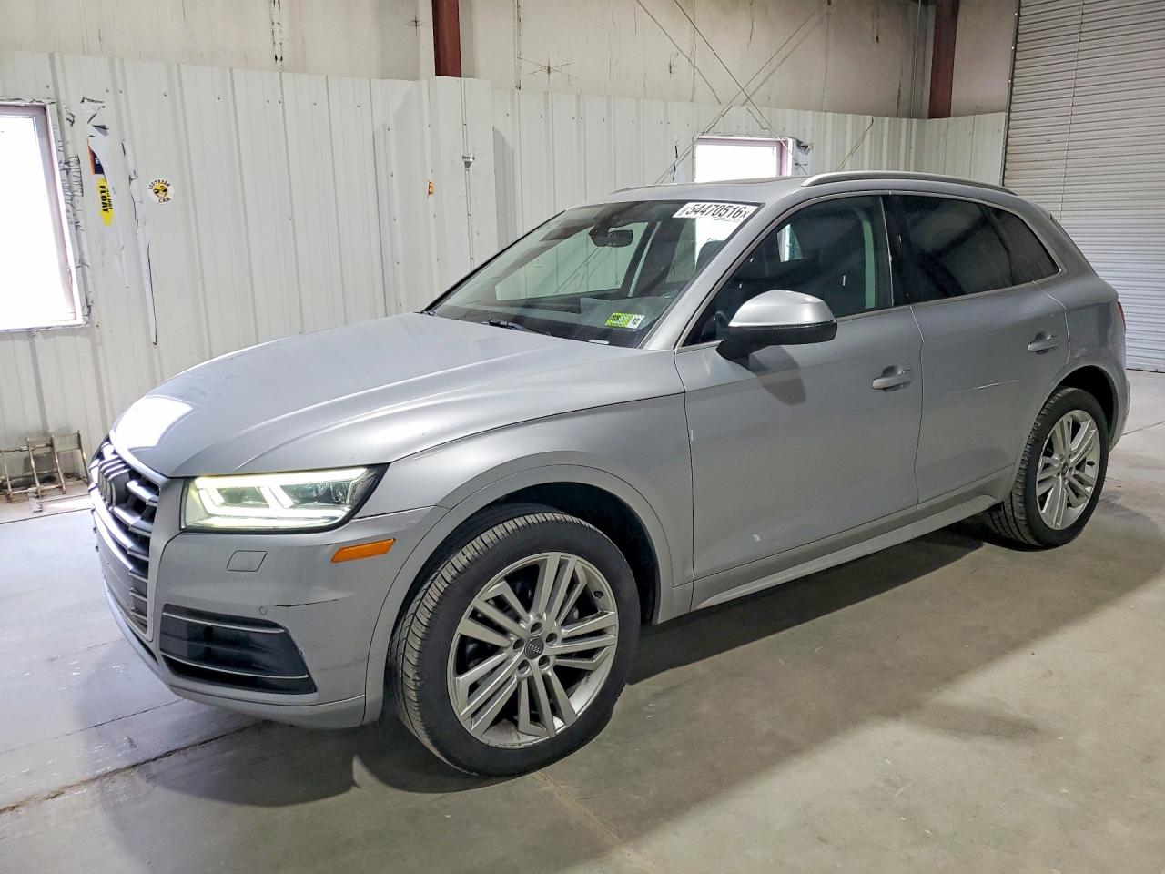 2018 Audi Q5 Premium Plus Silver vin: WA1BNAFY8J2239065