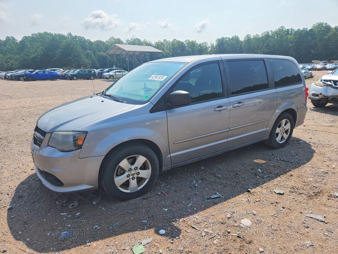 2015 Dodge Grand Caravan Se Silver vin: 2C4RDGBG5FR581718