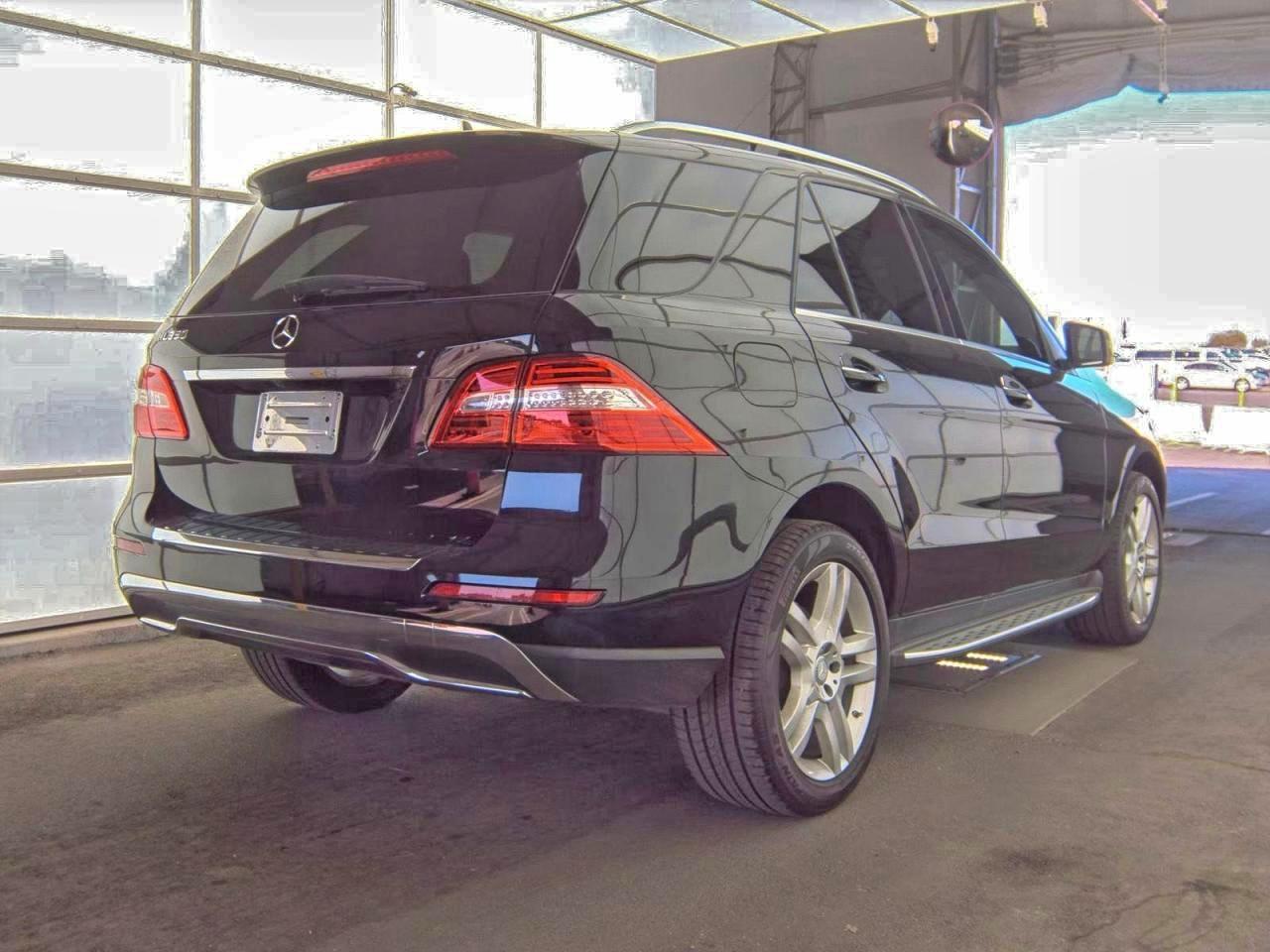 2013 Mercedes-benz Ml 350 Black vin: 4JGDA5JB6DA255579