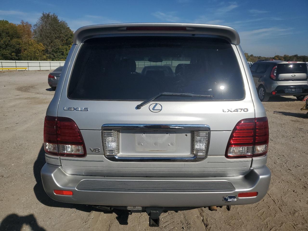 2006 Lexus Lx 470 Silver vin: JTJHT00W764012157