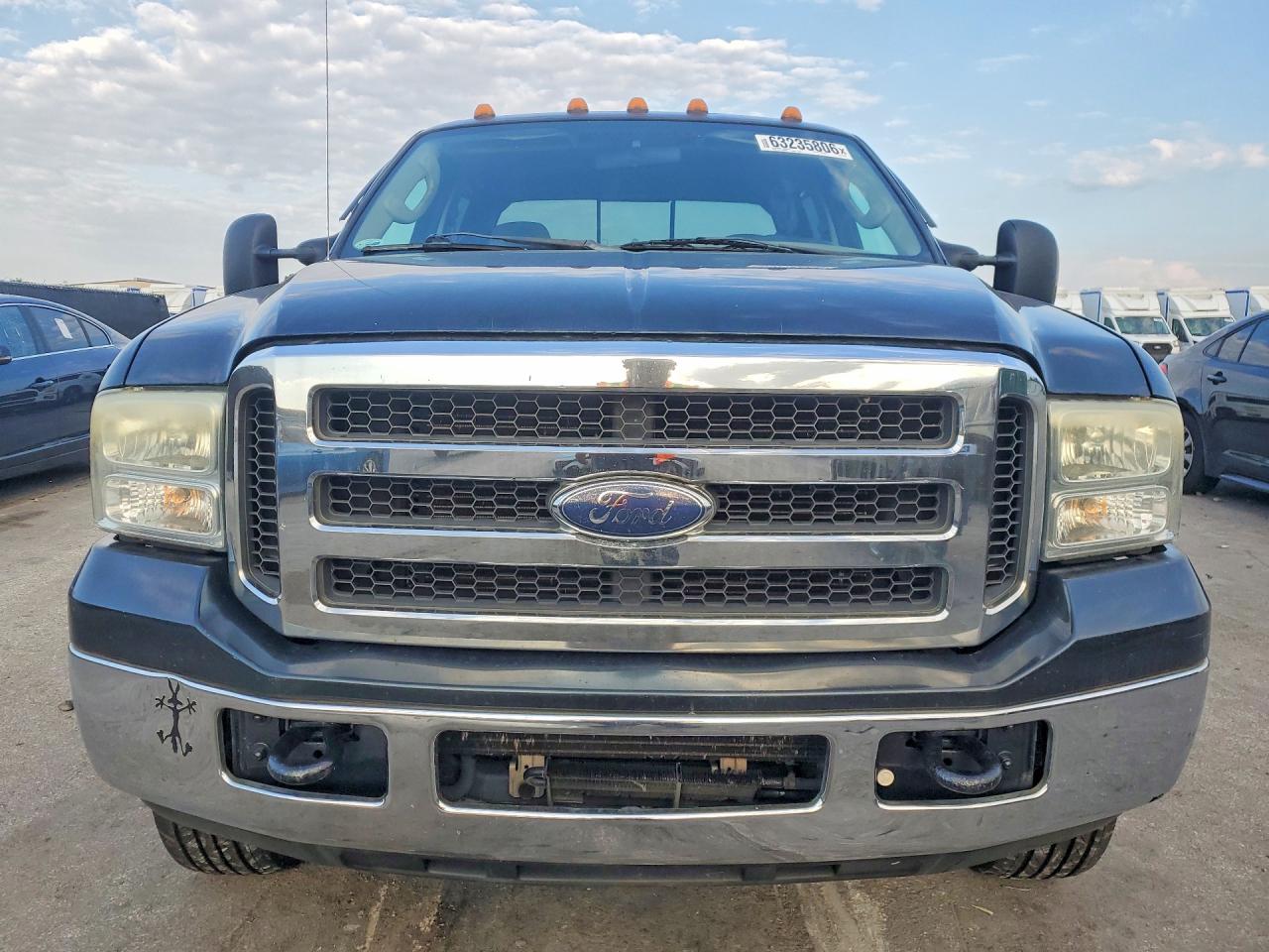 2005 Ford F250 Super Duty Green vin: 1FTSW21595EA70720