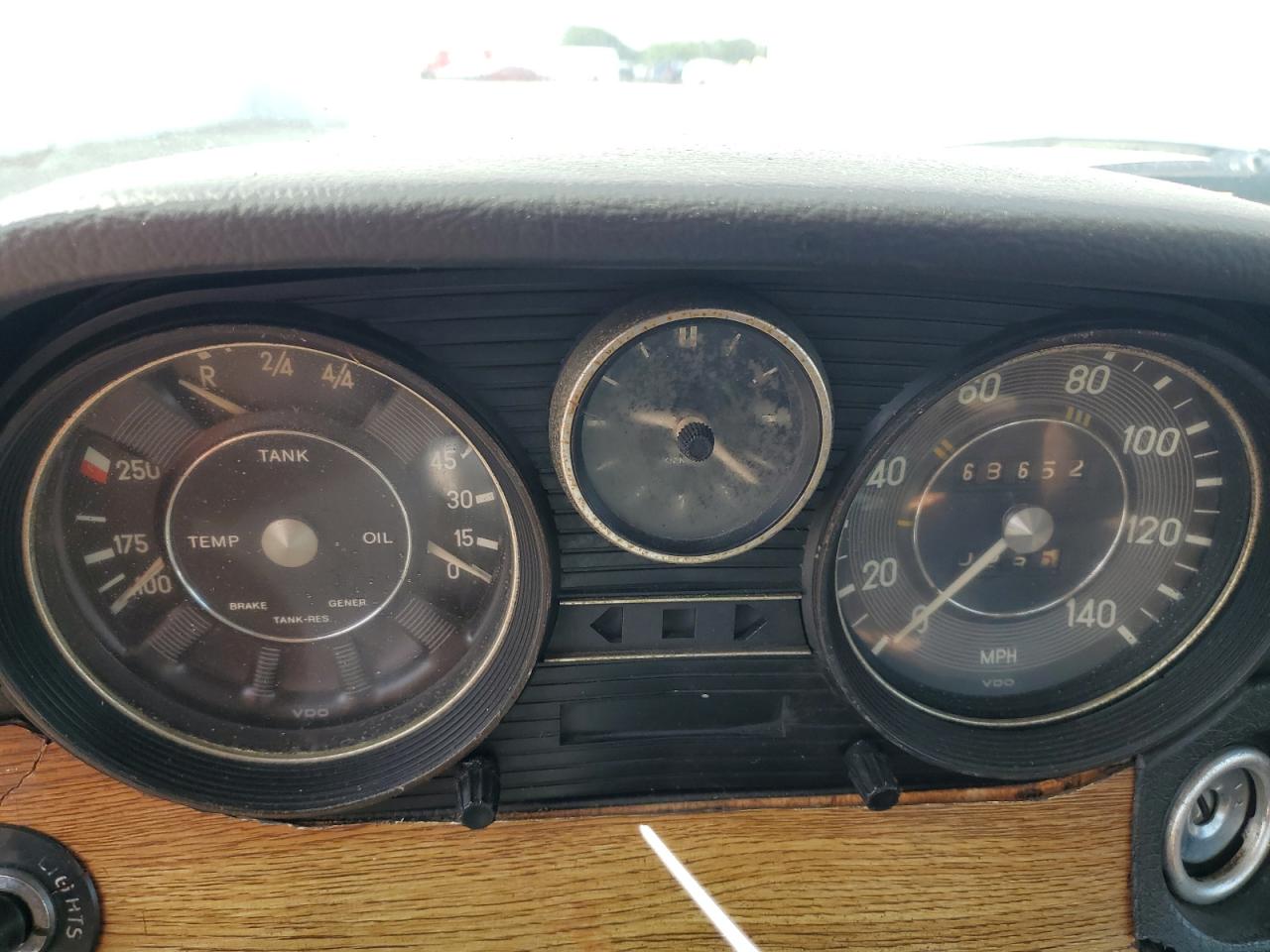 1971 Mercedes-benz 250 Brown vin: 11401112001358