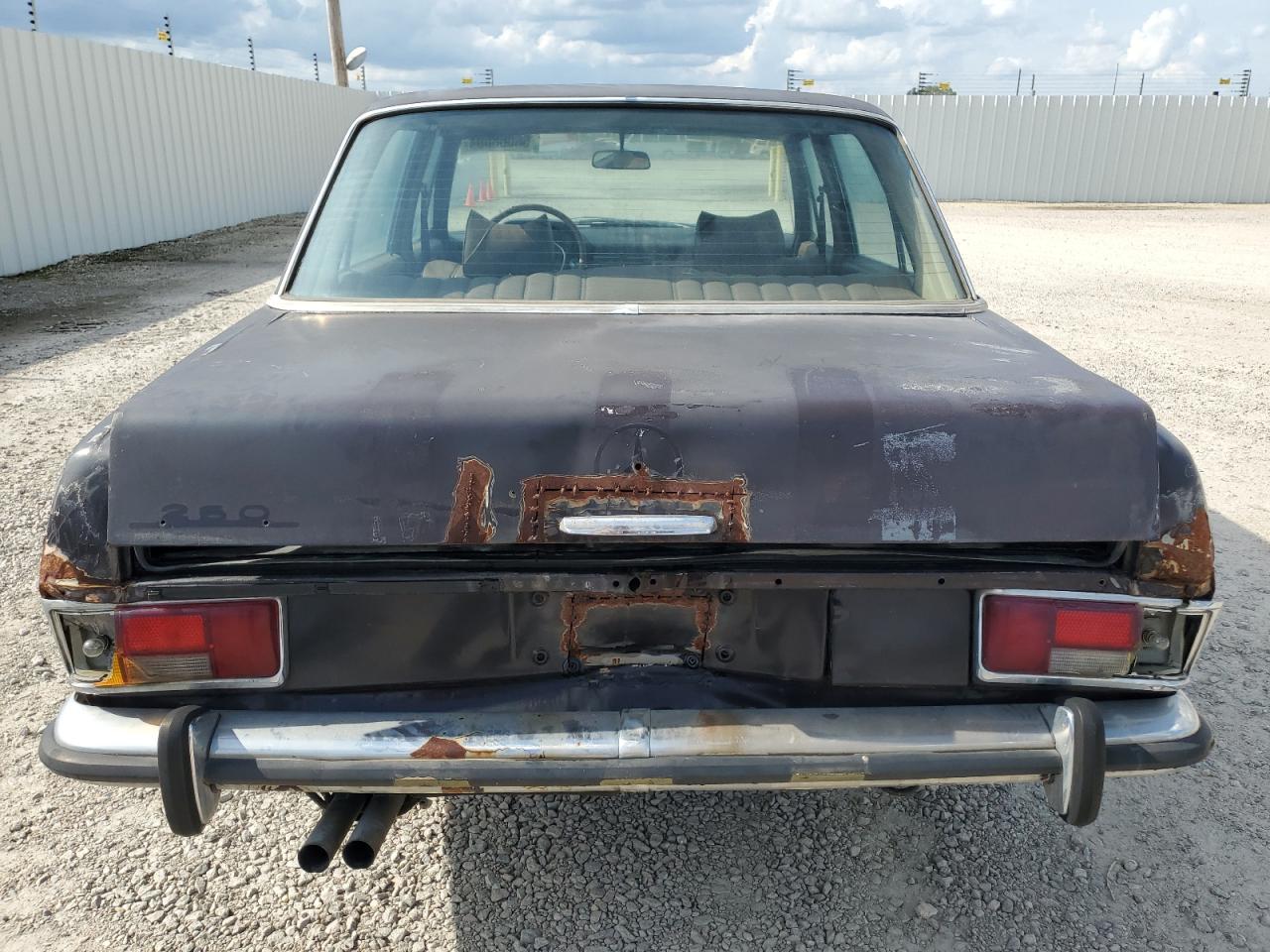 1971 Mercedes-benz 250 Brown vin: 11401112001358